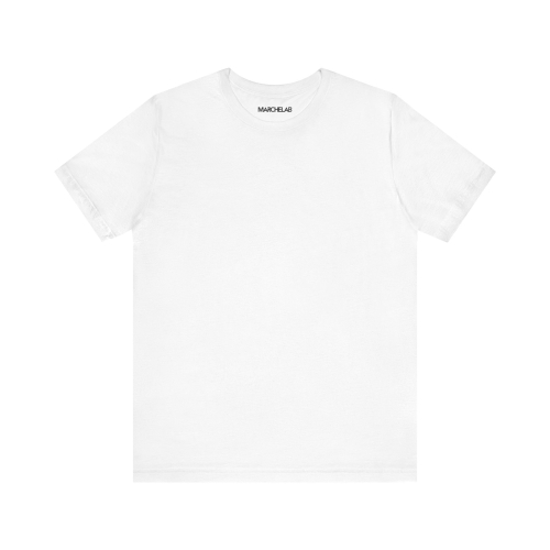 MARCHELAB Tee shirt Unisexe Coton Blanc &quot;MY EX IS MY BIGGEST FAN&quot;