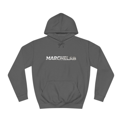 MARCHELAB Unisex Grau Kapuzenpullover