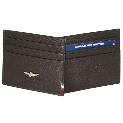 Portacarte di credito Flag in pelle