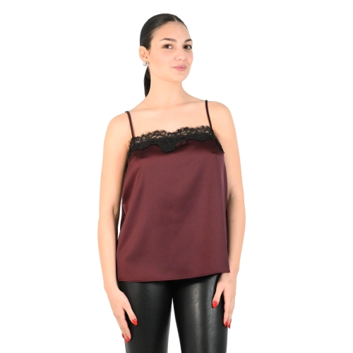 imperial canotta donna prugna RI04KBA