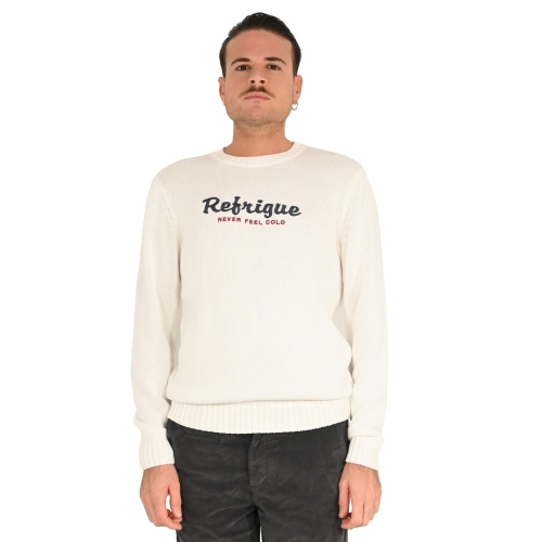 refrigue maglia uomo ice KNIT LOGO