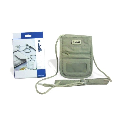 Portapassaporto da collo - Beige