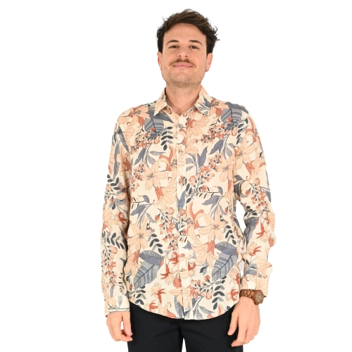 berna camicia uomo multicolor M 251253