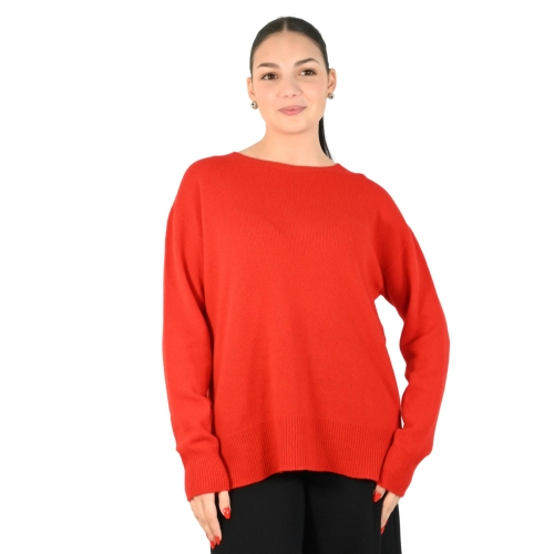kontatto maglia donna rosso 3M1104NI
