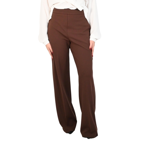 rinascimento pantalone donna cioccolato CFC0126764003