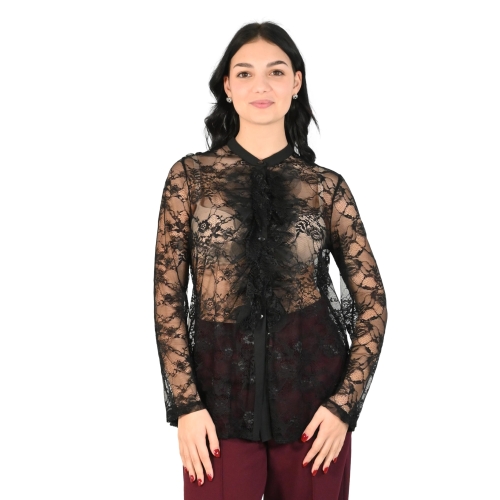 rinascimento camicia donna nero CFC0126568003