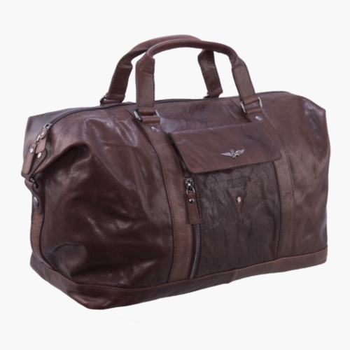 Borsone viaggio in vera pelle VINTAGE