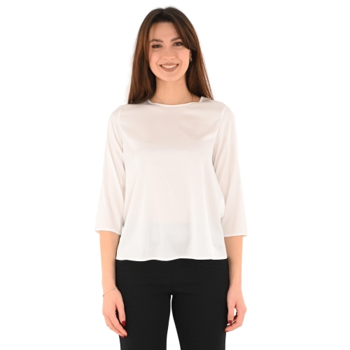 imperial blusa donna off white CDP0KDG
