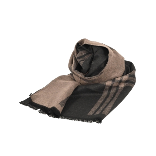 namaste&#039; sciarpa uomo nero cammello SCI00400043/Q