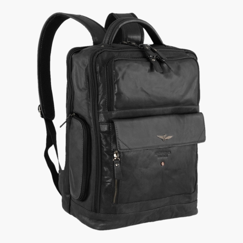 Zaino porta PC in pelle Vintage