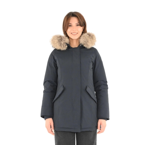 mixture parka donna blu G2243