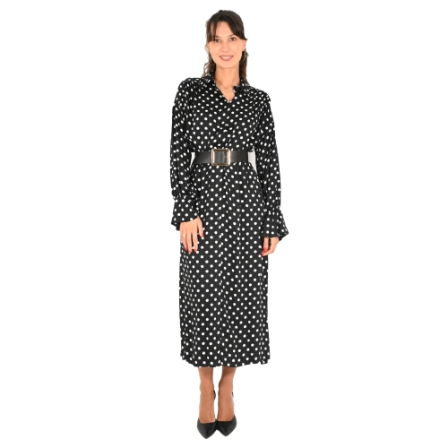 imperial abito donna nero panna AFTAKJE