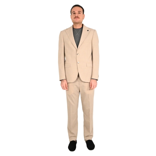 outfit italy completo uomo beige OF1F2W5A001