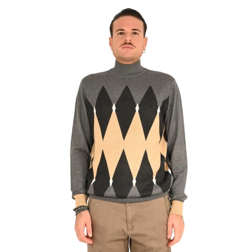 markup maglia uomo grigio melange MK9900023