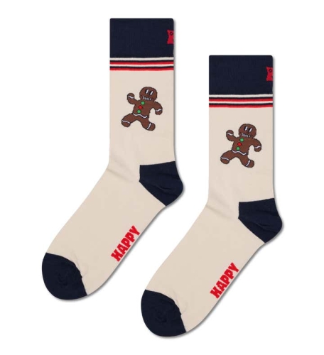happy socks calzini uomo beige HAPPY GINGERBREAD/U