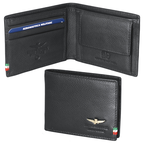 Portafoglio uomo porta spicci in pelle linea Flag