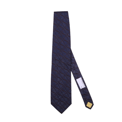 Hubert Uomo Cravatta Blu