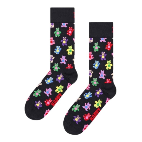 happy socks calzini donna nero TEDDY BEAR/D