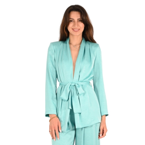 rinascimento giacca donna acqua verde CFC0124096003