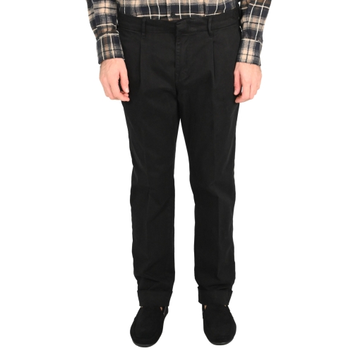imperial pantalone uomo nero P8299WPAG2