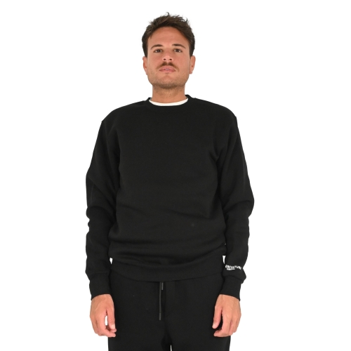 superculture clothing felpa uomo nero TEDDY-Z