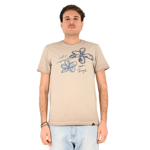 koon t-shirt uomo tortora NTS060UP21