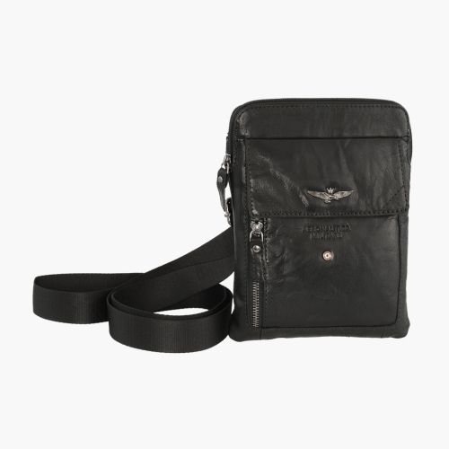 Tracolla piccola in pelle Vintage