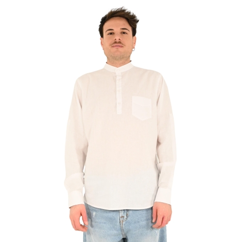 squad2 camicia uomo bianco SH303