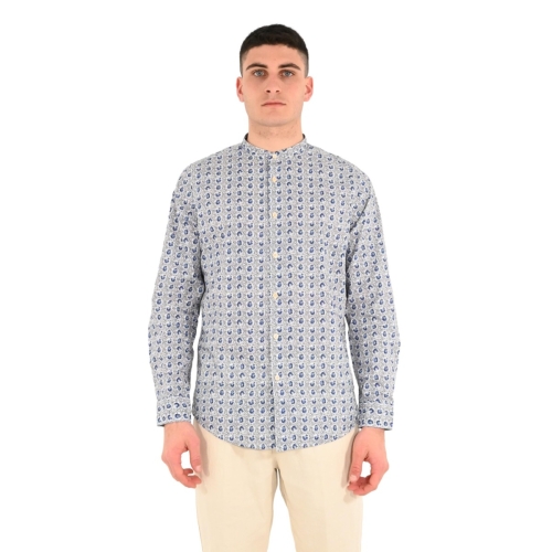 markup camicia uomo bianco blu MK 493021