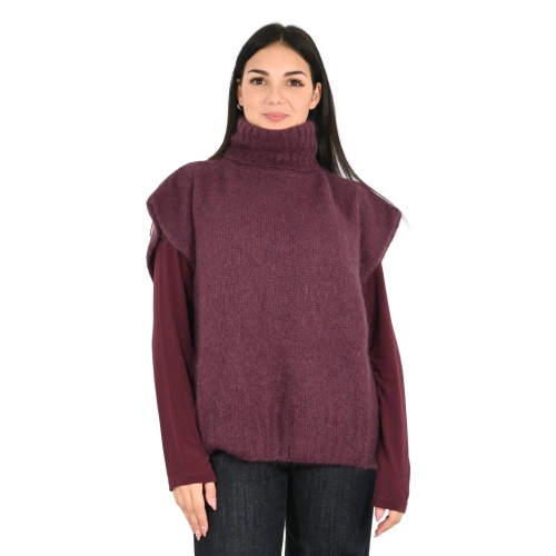 dixie gilet donna melanzana M277Y085A