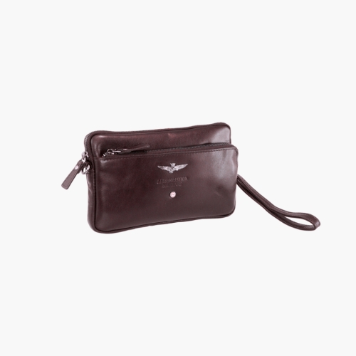Pochette uomo in pelle linea Vintage