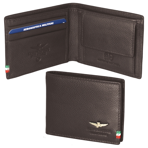 Portafoglio uomo porta spicci in pelle linea Flag