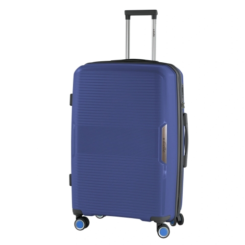 Trolley rigido grande - Blu
