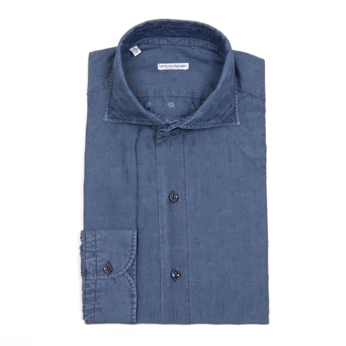 Vincenzo Di Ruggiero Uomo Camicia Blu