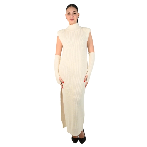 kontatto abito donna panna 3M1097NI