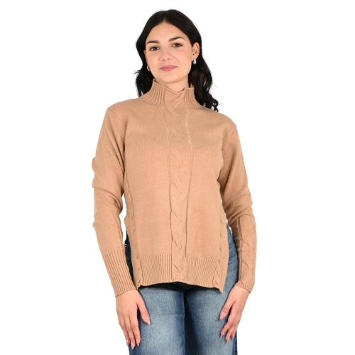 markup maglia donna cammello MW9600031