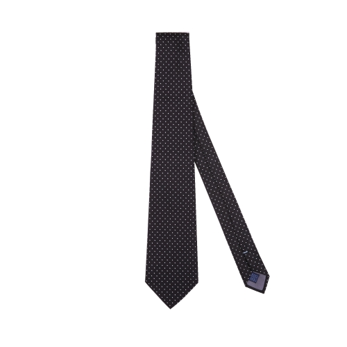 Franco Bassi Uomo Cravatta Nero