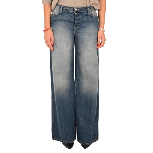 please jeans donna blu denim P3LAEH0W8W