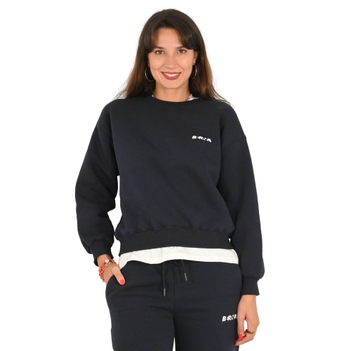 berna felpa donna blu W 254175