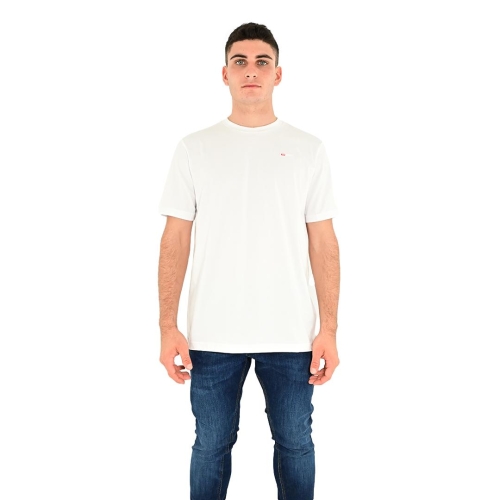 diesel t-shirt uomo bianco T-JUST-MICRODIV