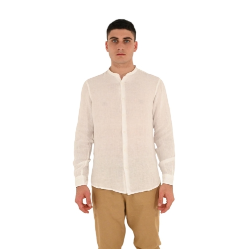 paolo di matteo camicia uomo bianco 2312 4002