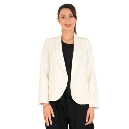 molly bracken giacca donna white T1002DP