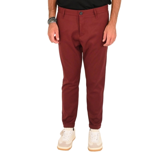 imperial pantalone uomo bordeaux PWB0KBV