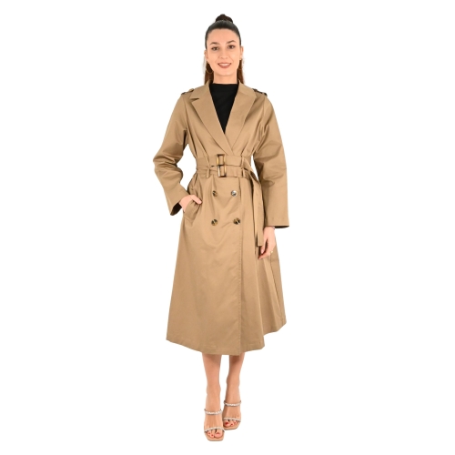 kontatto trench donna avana TT2007C