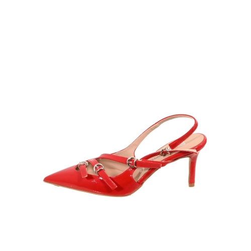 divine follie scarpe donna rosso 1830V
