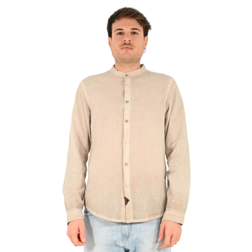 koon camicia uomo beige NCM154CL01