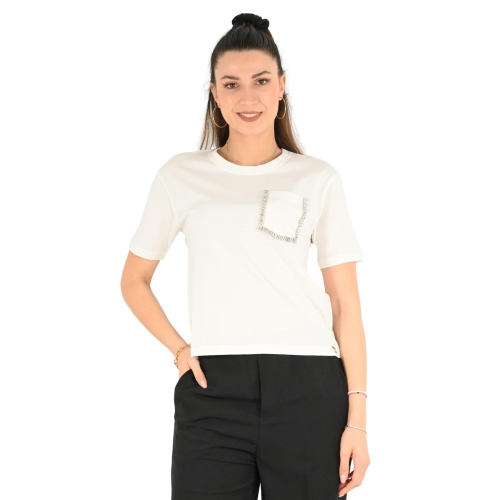 markup t-shirt donna offwhite MW861004