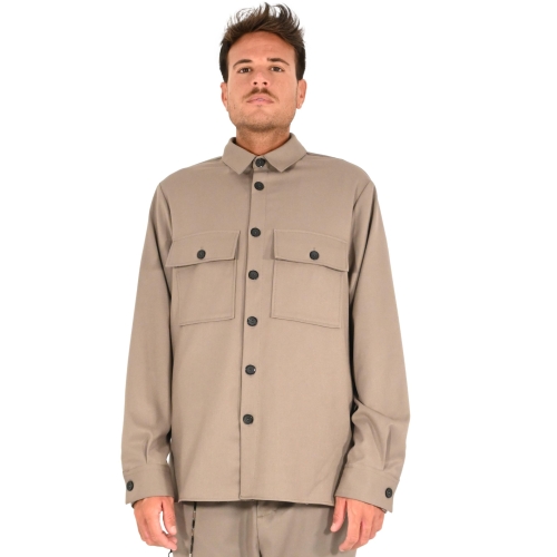 imperial over shirt uomo taupe C1I9KBV