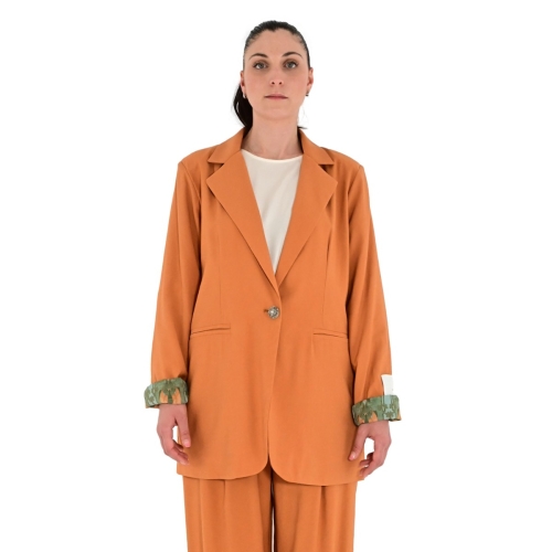 wu'side giacca donna arancio 20961