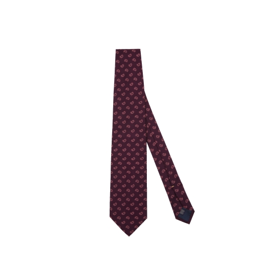 Franco Bassi Uomo Cravatta Bordeaux 4I-563DX4X